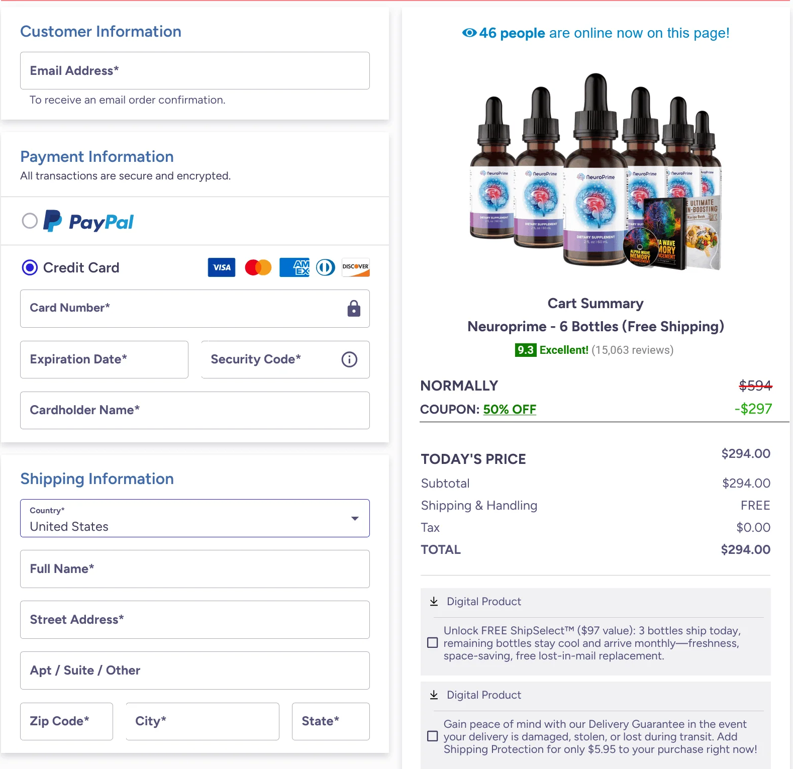 NeuroPrime-order-page